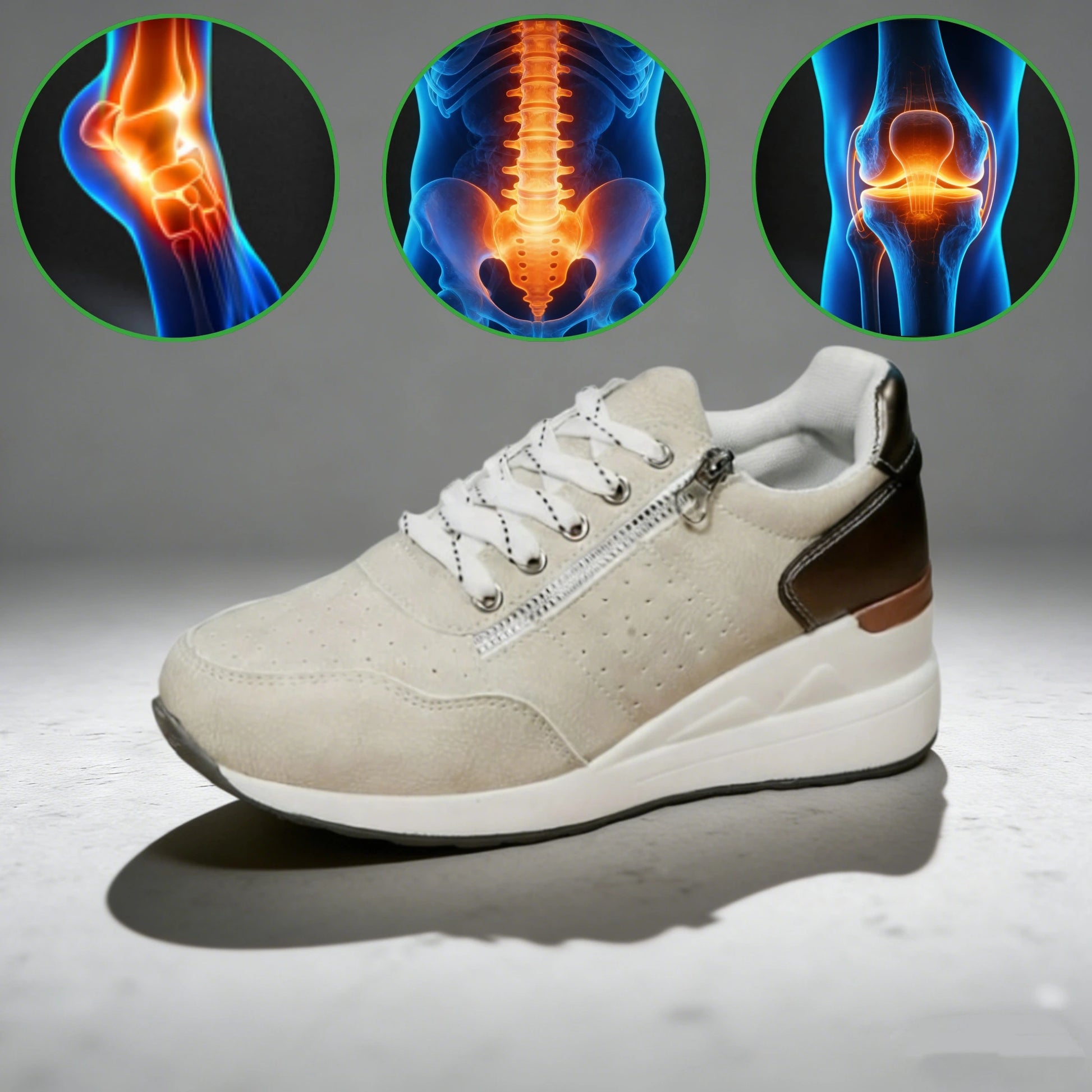 🎁Novoletna posebna ponudba - prihranite 67 % - Ženski ortopedski čevlji, lajšajo utrujenost, udobni in lahki🥳 - Semiš material