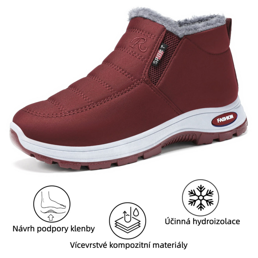 ⏰Samo danes! - VERNOAN® Snežni škornji, zimski čevlji, ki so nedrseči in topli. Na voljo so moške in ženske velikosti.