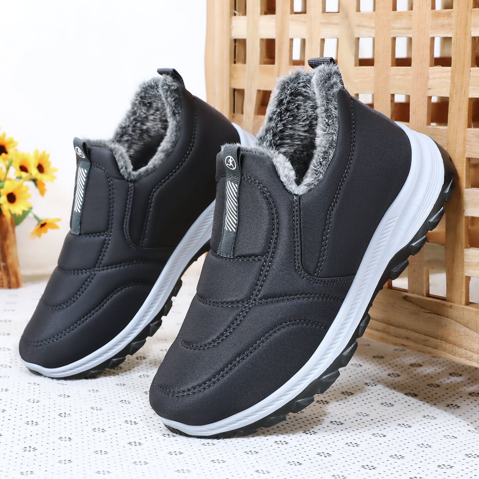 ⏰Samo danes! - Ortopedski čevlji VERNOAN® iz bombaža, udobni in topli. Zaščitite svojo varnost! (Unisex)