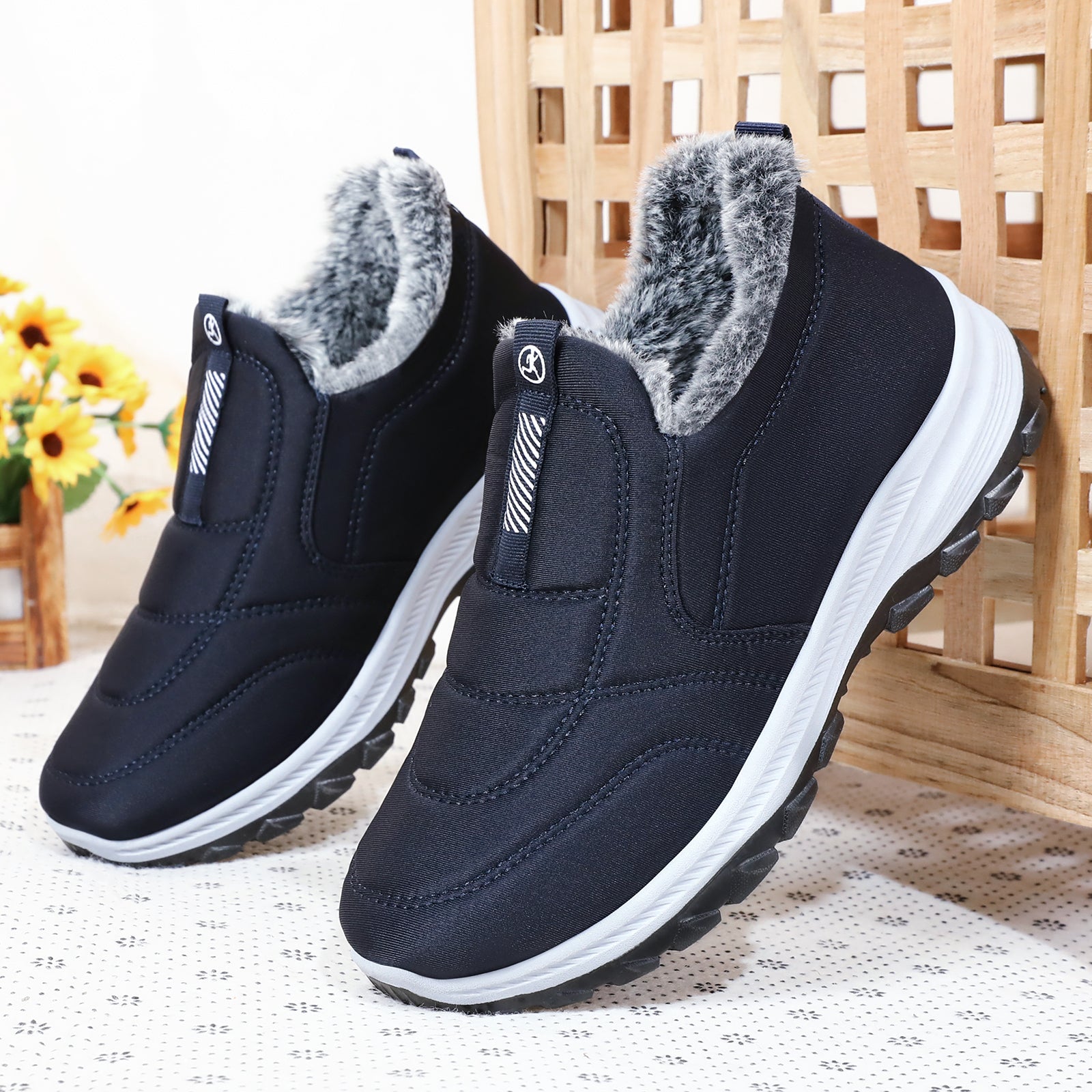 ⏰Samo danes! - Ortopedski čevlji VERNOAN® iz bombaža, udobni in topli. Zaščitite svojo varnost! (Unisex)