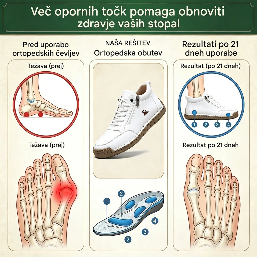 (🔥 50 % popusta – Ne zamudite!) Izbrana obutev iz telečje kože – ortopedski čevlji – 👞 – trpežni, nedrseči in vodoodporni (podpora stopalnega loka, lajšanje bolečin, unisex)