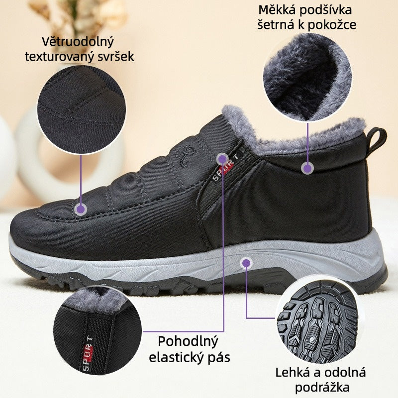 Vernoanr® - Ergonomsko oblikovani zimski ortopedski čevlji za lajšanje bolečin v stopalih, kolenih in hrbtu - unisex