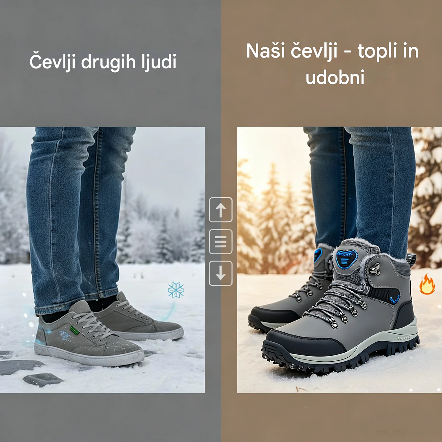 🔥Časovno omejena ponudba danes: 50 % popust ⏰ - Izolirani pohodniški čevlji VERNOAN®. 👍Zasnovani za tiste z bolečinami v stopalih, ki olajšajo hojo!