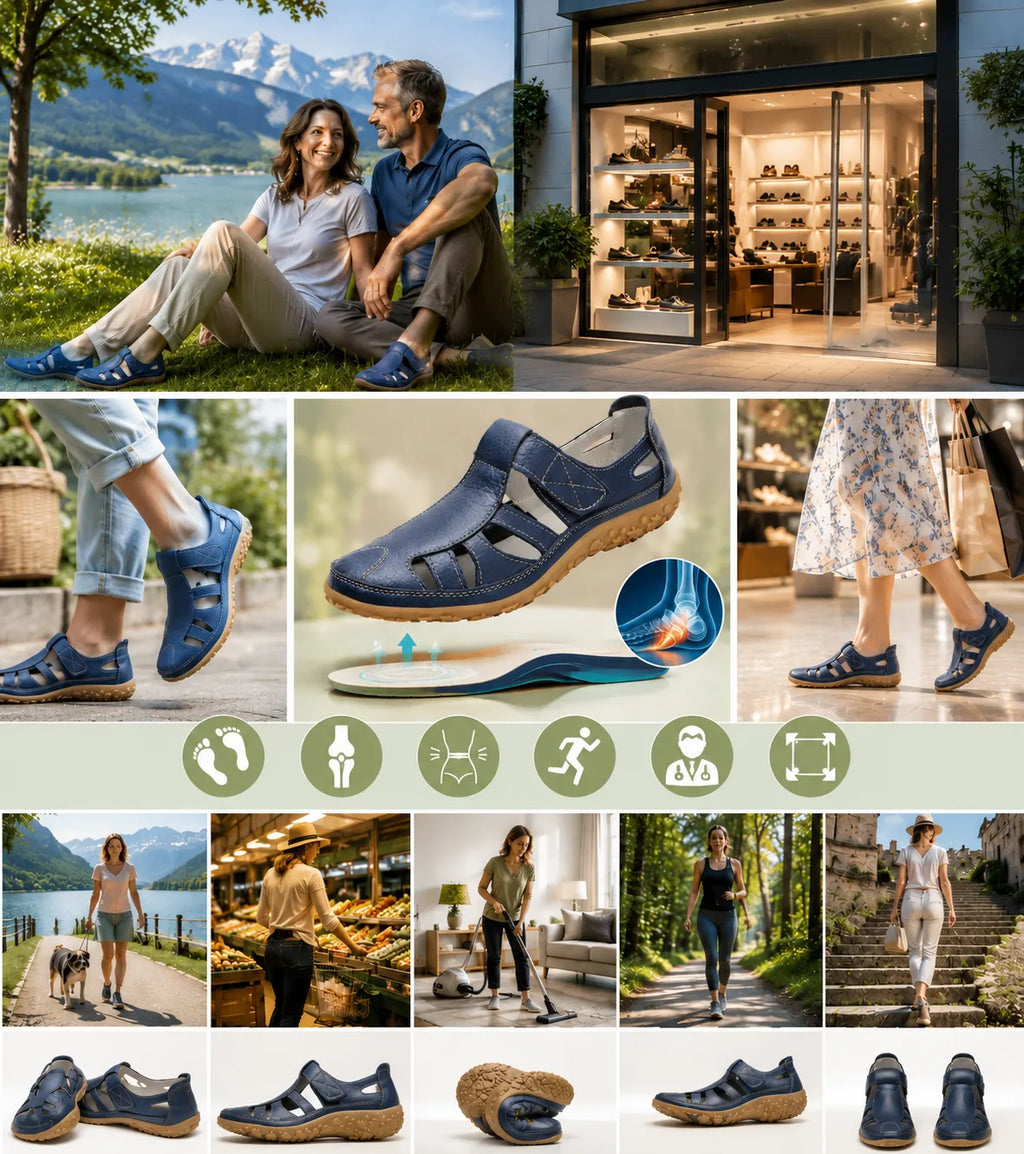 🔥Časno omejen 50 % popust! Poletni ortopedski sandali, ergonomsko oblikovani za udobje in lajšanje bolečin✅