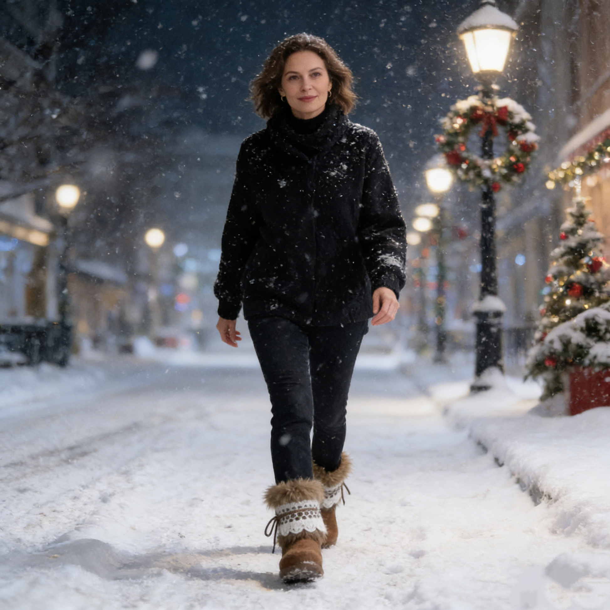 (🔥60% zniżki dzisiaj - nie przegap!)⏰ - Miękkie, wygodne i ciepłe buty z owczej skóry w stylu vintage ✅(z podparciem łuku stopy - aby złagodzić dyskomfort stóp)