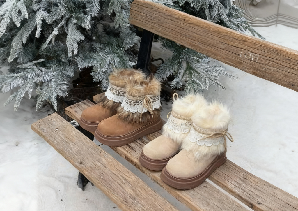 (🔥60% zniżki dzisiaj - nie przegap!)⏰ - Miękkie, wygodne i ciepłe buty z owczej skóry w stylu vintage ✅(z podparciem łuku stopy - aby złagodzić dyskomfort stóp)