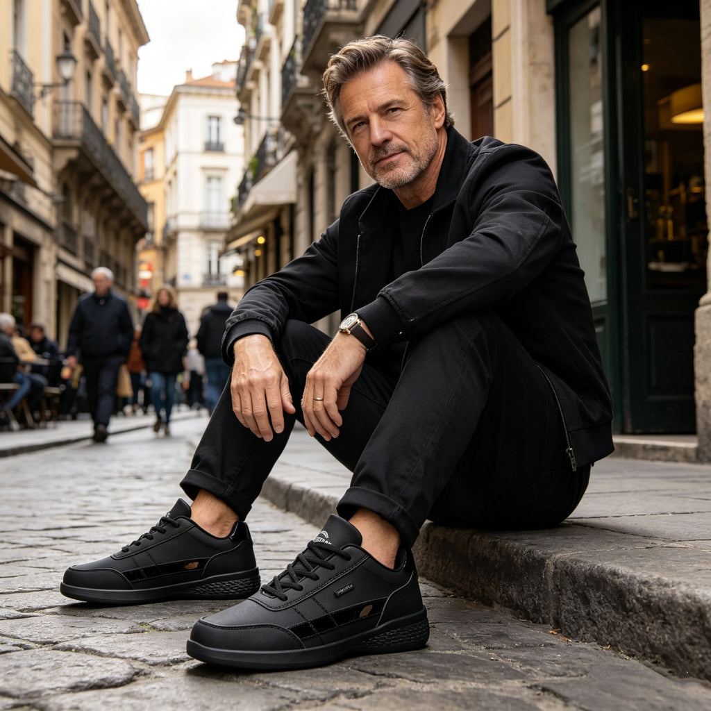 🔥Časovno omejena božična ponudba: 50 % popust👟 Mehki, udobni in razkošni semiš pohodniški čevlji｜Lajša bolečine v stopalih