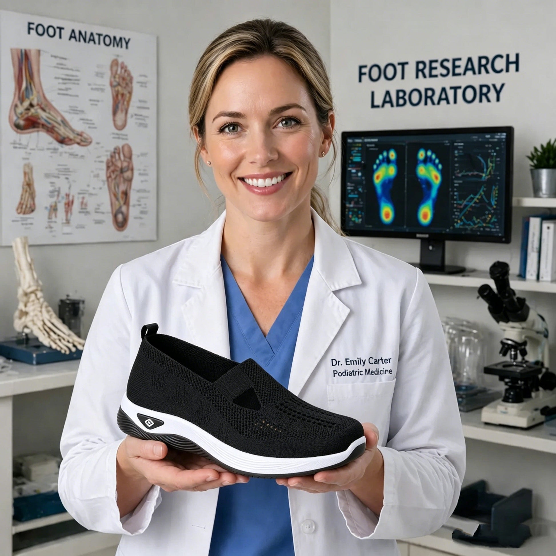 🔥 Zapatos ortopédicos de verano para mujer | Diseño ergonómico, soporte para el arco del pie, comodidad durante todo el día | Antideslizantes y transpirables ✅