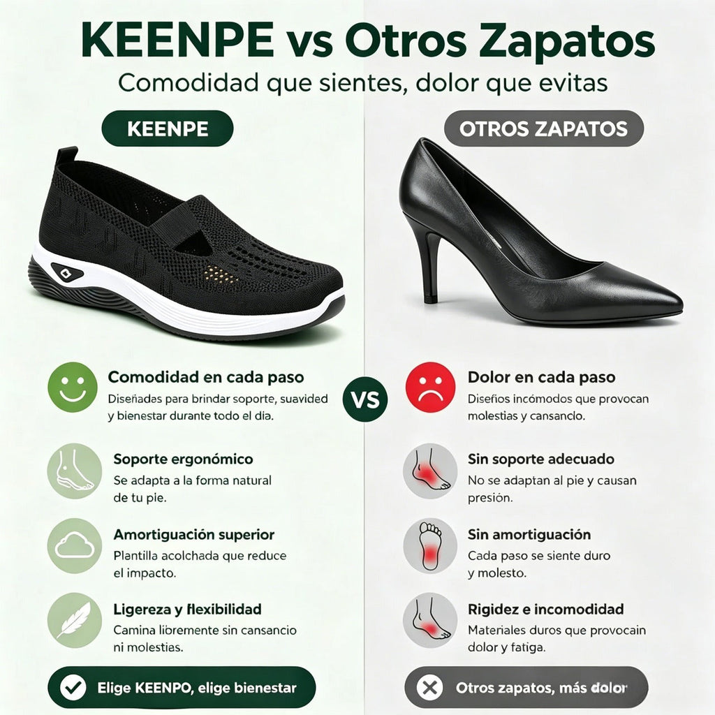 🔥 Zapatos ortopédicos de verano para mujer | Diseño ergonómico, soporte para el arco del pie, comodidad durante todo el día | Antideslizantes y transpirables ✅