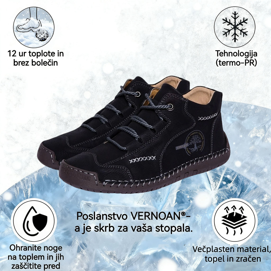 🔥Danes s 70 % popustom v omejenem času!⏰ - VERNOAN® nedrseči, topli pohodniški čevlji, znanstveno zasnovani ortopedski čevlji, ki učinkovito lajšajo bolečine v stopalih, hrbtu in kolenih!