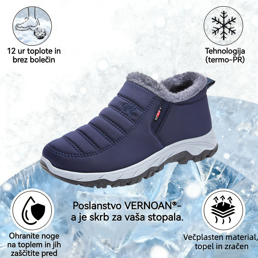 Vernoan® - Ergonomsko oblikovani zimski ortopedski čevlji za lajšanje bolečin v stopalih, kolenih in hrbtu - unisex