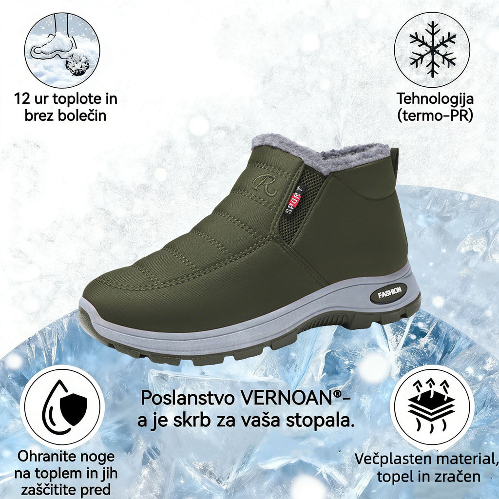🔥Časovno omejena ponudba danes: 70 % popust! ⏰ - Zimski pohodniški čevlji VERNOAN®, znanstveno ortopedski čevlji. 👍Zasnovani posebej za paciente z bolečimi stopali. Na voljo v moških in ženskih velikostih.