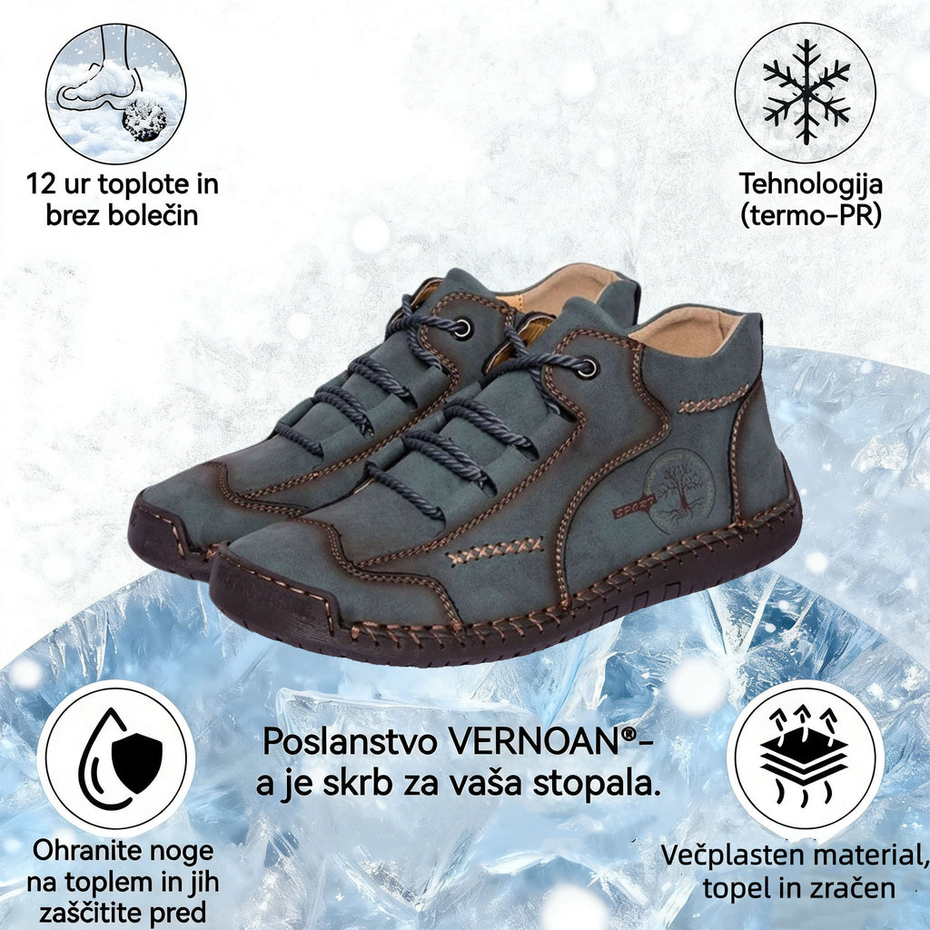 🔥Danes s 70 % popustom v omejenem času!⏰ - VERNOAN® nedrseči, topli pohodniški čevlji, znanstveno zasnovani ortopedski čevlji, ki učinkovito lajšajo bolečine v stopalih, hrbtu in kolenih!