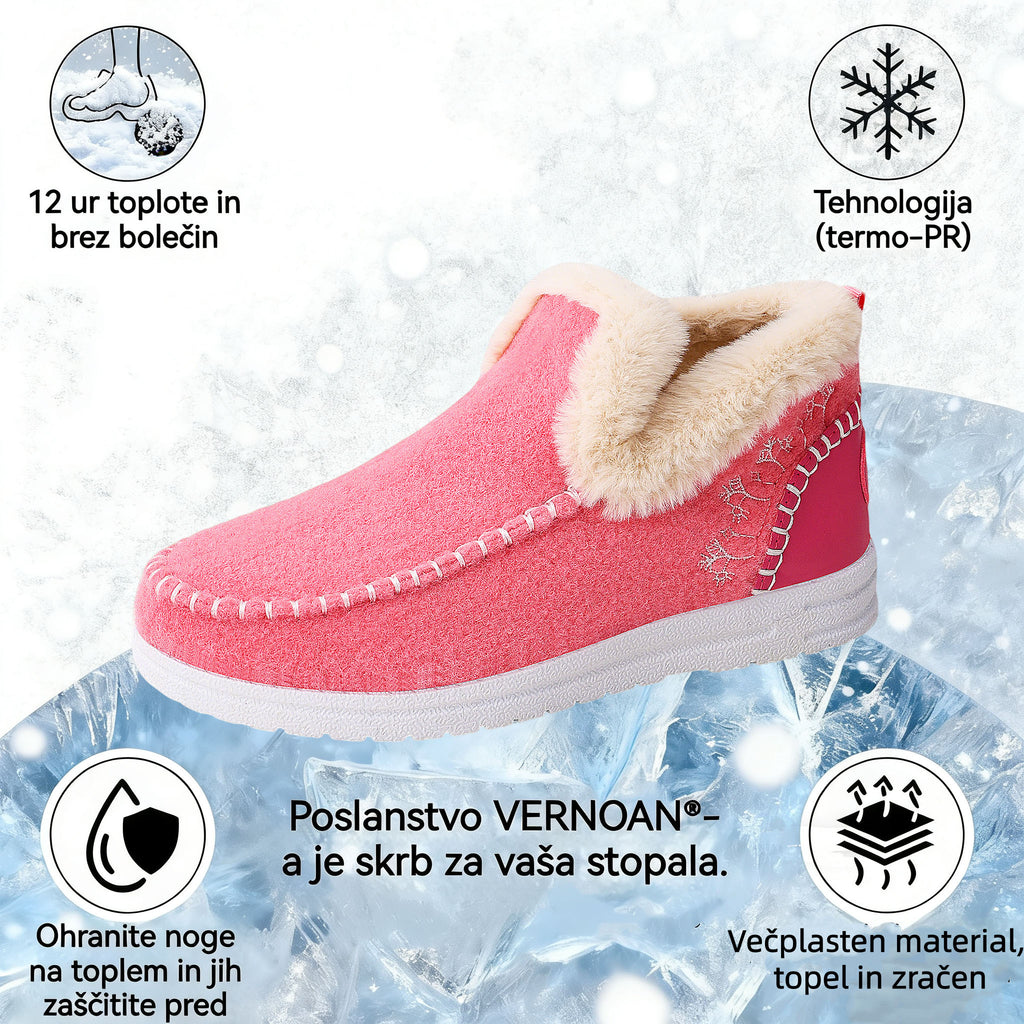 🔥Časovno omejena ponudba, danes 70 % popust! ⏰ - VERNOAN® nedrseči, topli pohodni čevlji, znanstveno zasnovani ortopedski čevlji, ki učinkovito lajšajo bolečine v stopalih, hrbtu in kolenih!