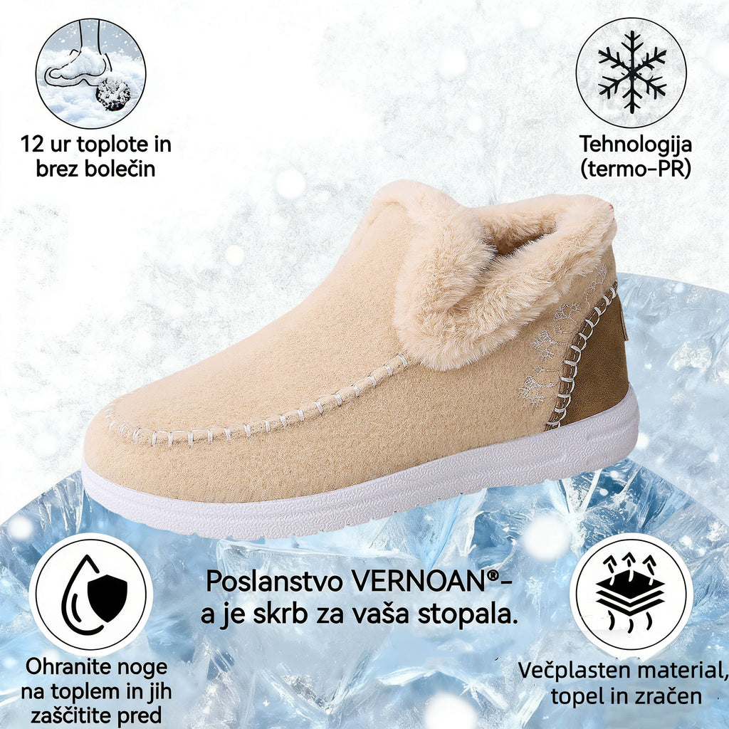 🔥Časovno omejena ponudba, danes 70 % popust! ⏰ - VERNOAN® nedrseči, topli pohodni čevlji, znanstveno zasnovani ortopedski čevlji, ki učinkovito lajšajo bolečine v stopalih, hrbtu in kolenih!