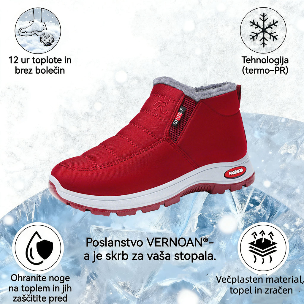 🔥Časovno omejena ponudba danes: 70 % popust! ⏰ - Zimski pohodniški čevlji VERNOAN®, znanstveno ortopedski čevlji. 👍Zasnovani posebej za paciente z bolečimi stopali. Na voljo v moških in ženskih velikostih.