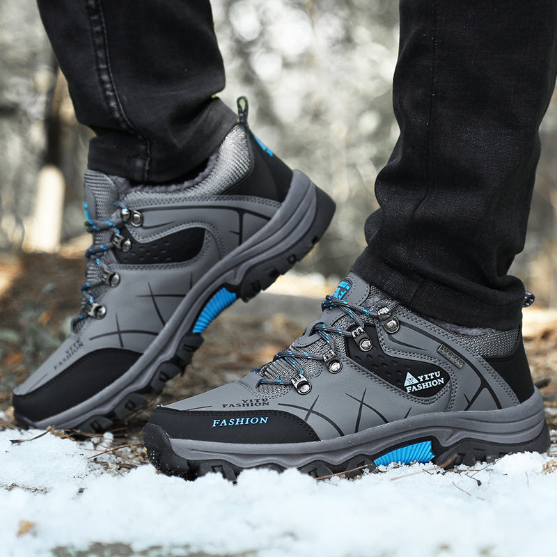 VERNOAN® Nedrseči topli čevlji za prosti čas - Ergonomsko oblikovani zimski ortopedski čevlji, ki lajšajo bolečine v stopalih, kolenih in hrbtu.