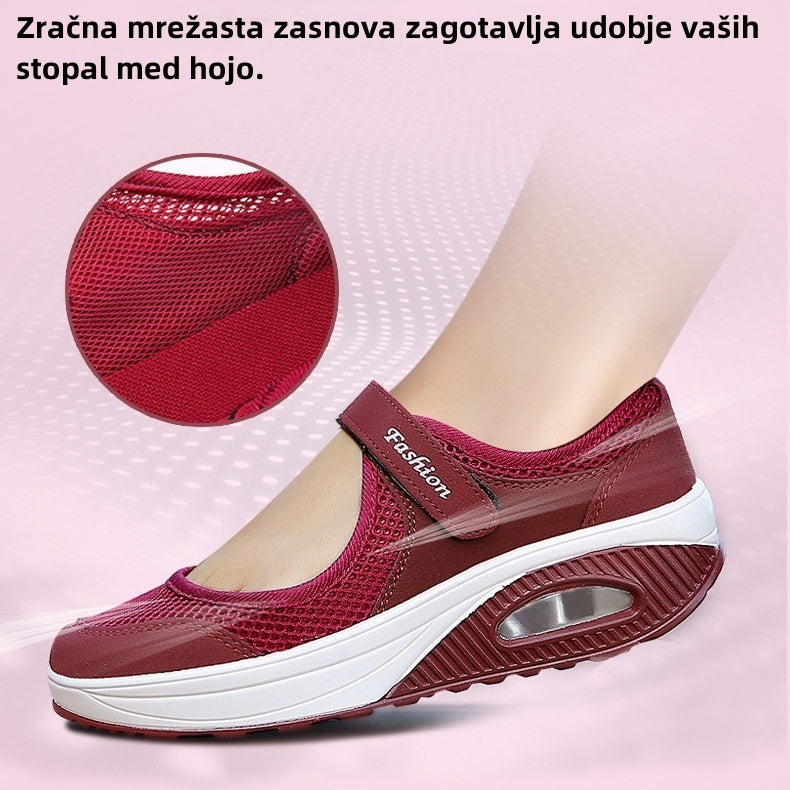 [🔥Današnja polovična cena - ne zamudite] Ženski zračni ortopedski čevlji, učinkovito blaženje udarcev - s 168 patenti za obutev 👞 olajšajo hojo