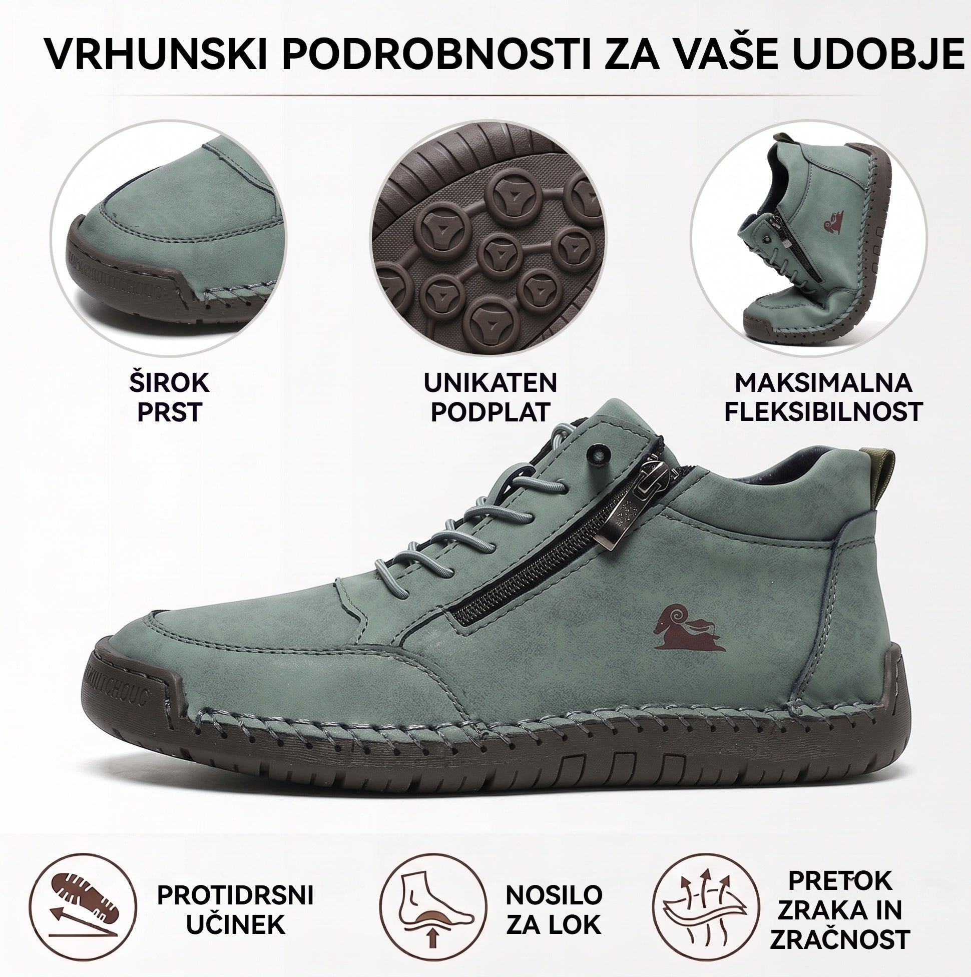 (🔥 50 % popusta – Ne zamudite!) Izbrana obutev iz telečje kože – ortopedski čevlji – 👞 – trpežni, nedrseči in vodoodporni (podpora stopalnega loka, lajšanje bolečin, unisex)