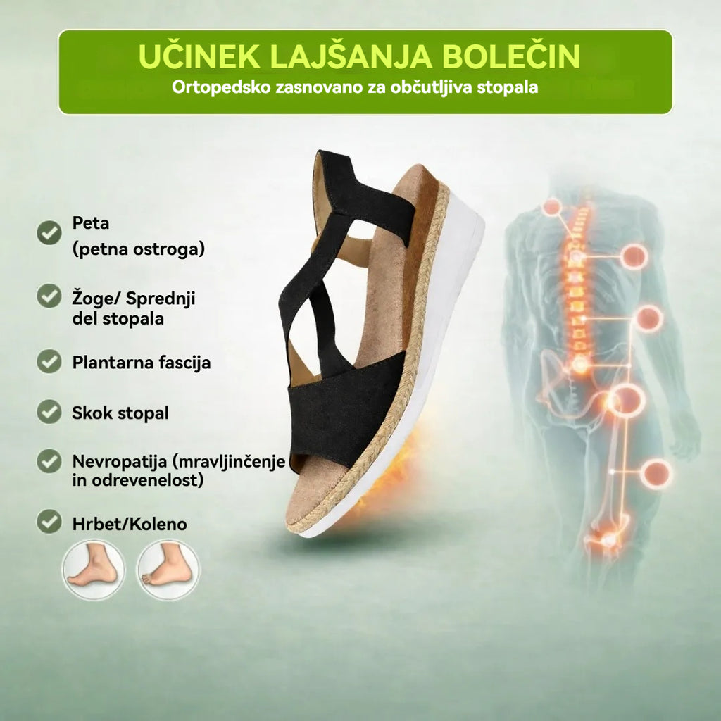 OrthoStella – ergonomski sandali za lajšanje bolečin za ženske