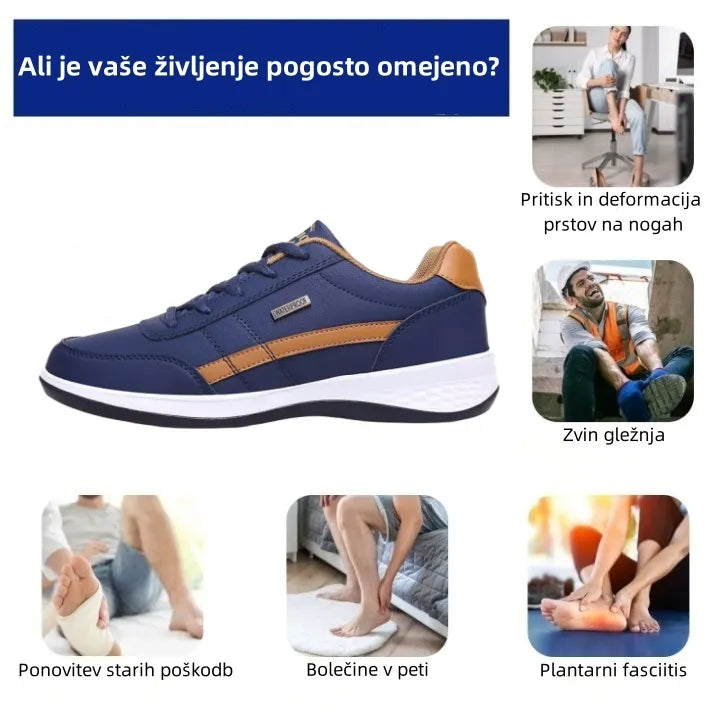 Vernoan® – Ergonomsko oblikovani medicinski ortopedski čevlji, ki lajšajo bolečine v hrbtu, sklepih in nogah.