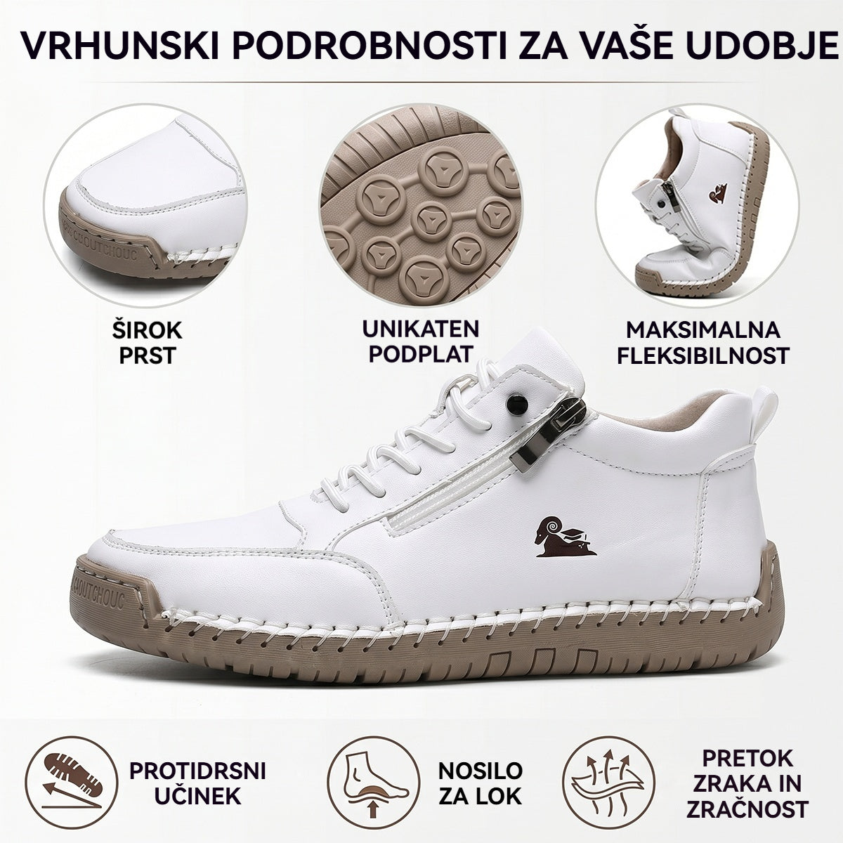 (🔥 50 % popusta – Ne zamudite!) Izbrana obutev iz telečje kože – ortopedski čevlji – 👞 – trpežni, nedrseči in vodoodporni (podpora stopalnega loka, lajšanje bolečin, unisex)