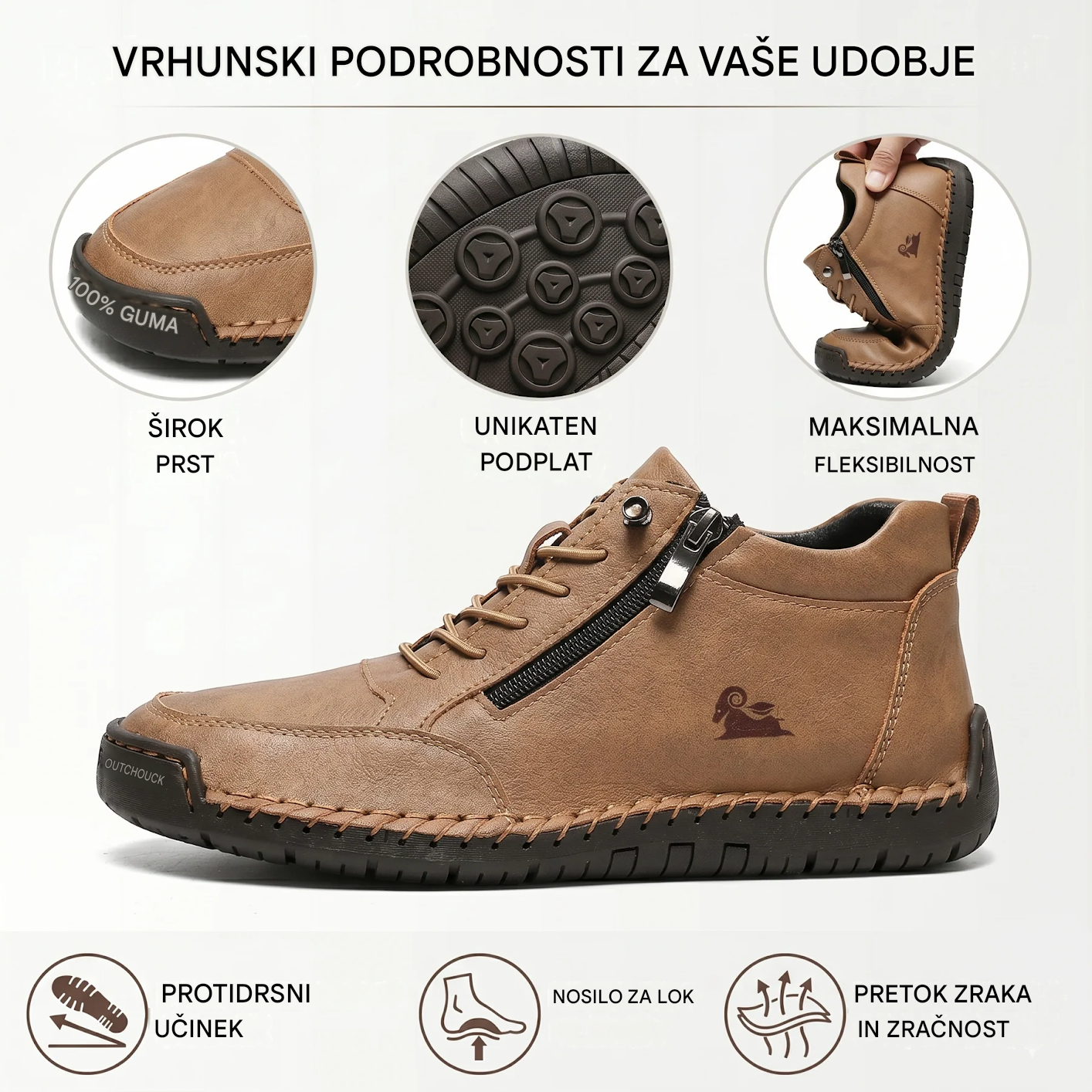 (🔥 50 % popusta – Ne zamudite!) Izbrana obutev iz telečje kože – ortopedski čevlji – 👞 – trpežni, nedrseči in vodoodporni (podpora stopalnega loka, lajšanje bolečin, unisex)