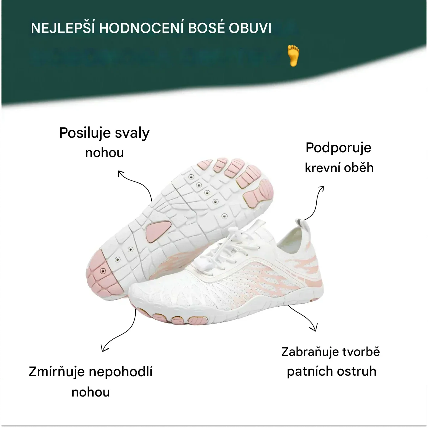 🔥Časovno omejen 50 % popust, najbolj priljubljeni ortopedski bosonogi čevlji leta 2026, 3 dni za lajšanje bolečin v stopalih