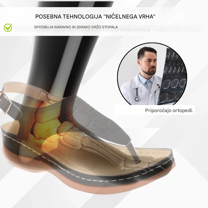 OrthoComfort - Ergonomski sandali za ženske, ki lajšajo bolečine
