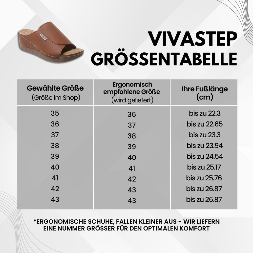 VivaStep - Schmerzlindernde Komfortsandalen | Ergonomisches Design