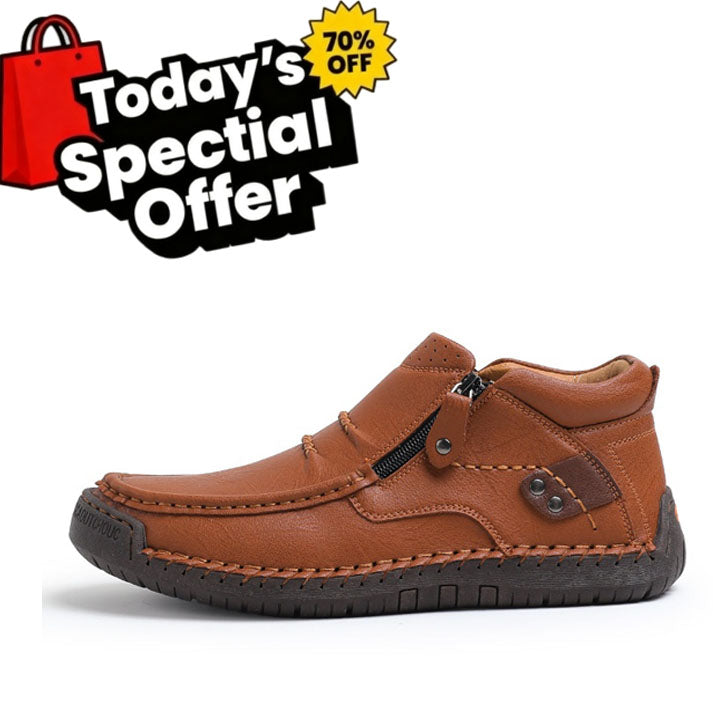 🔥Oferta por tempo limitado hoje: 70 % popust!  ⏰  - Calçado casual ZAPIEERS®, - Sapatos ortopédicos com design ergonómico - Couro premium + costura manual 👞