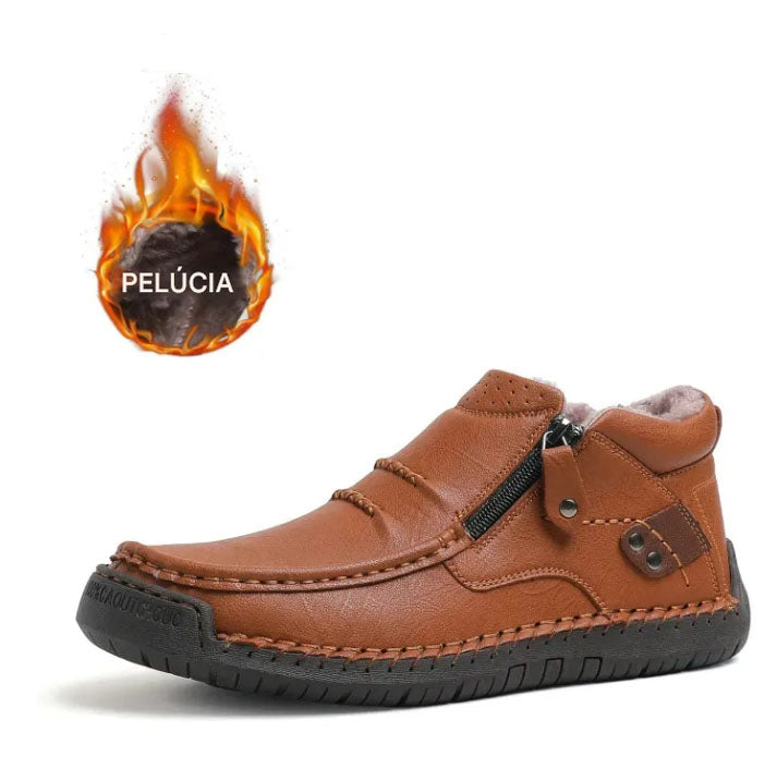 🔥Oferta por tempo limitado hoje: 70 % popust!  ⏰  - Calçado casual ZAPIEERS®, - Sapatos ortopédicos com design ergonómico - Couro premium + costura manual 👞