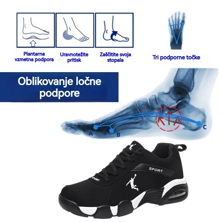 🎁Zadnji dan za izkoriščanje 50 % popusta! Ne zamudite priložnosti! ⏰Lajšajte bolečine v stopalih in fasciitis - udobni, nedrseči in zračni ortopedski čevlji
