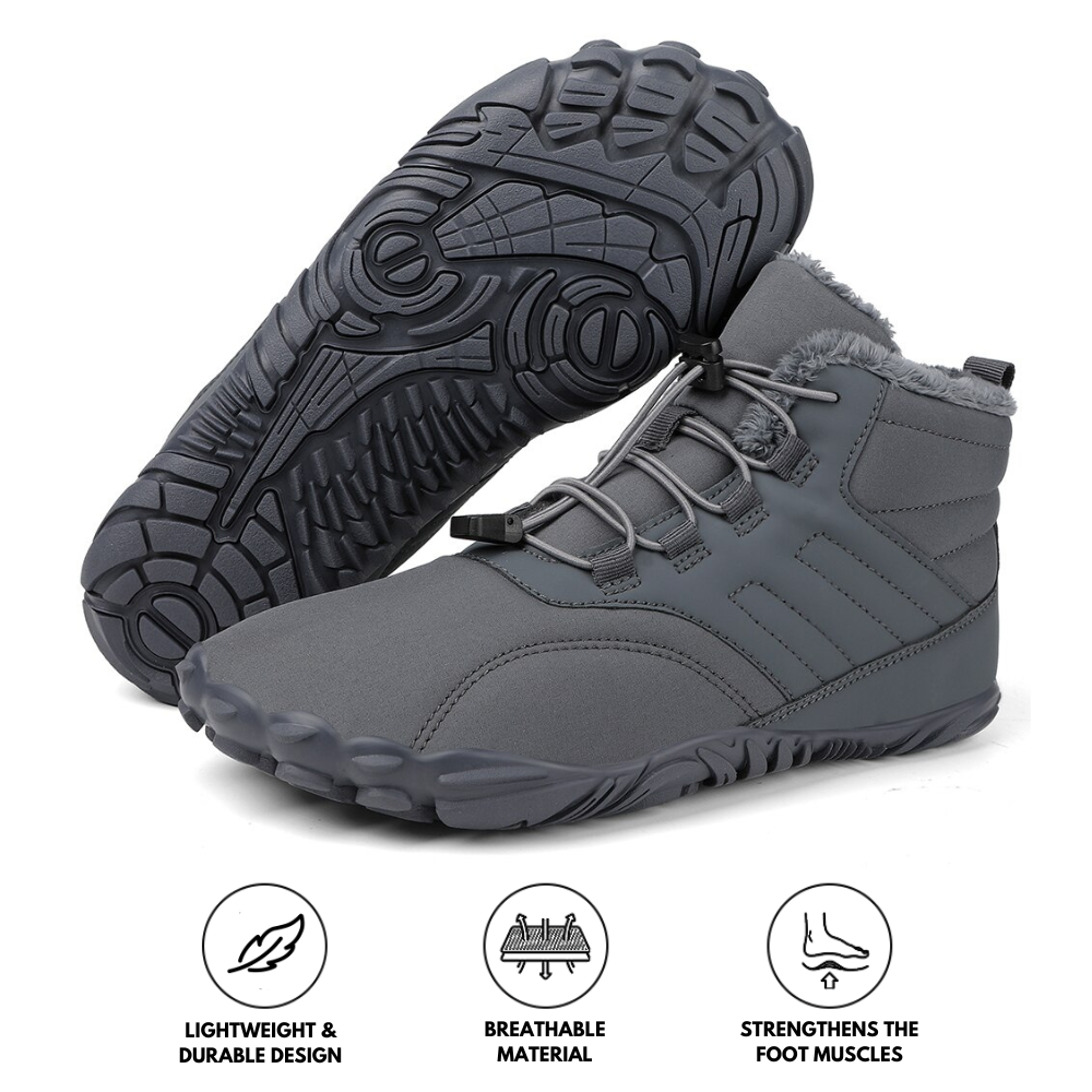 Winter Arch Support Non-Slip Waterproof Barefoot Shoes (Unisex)