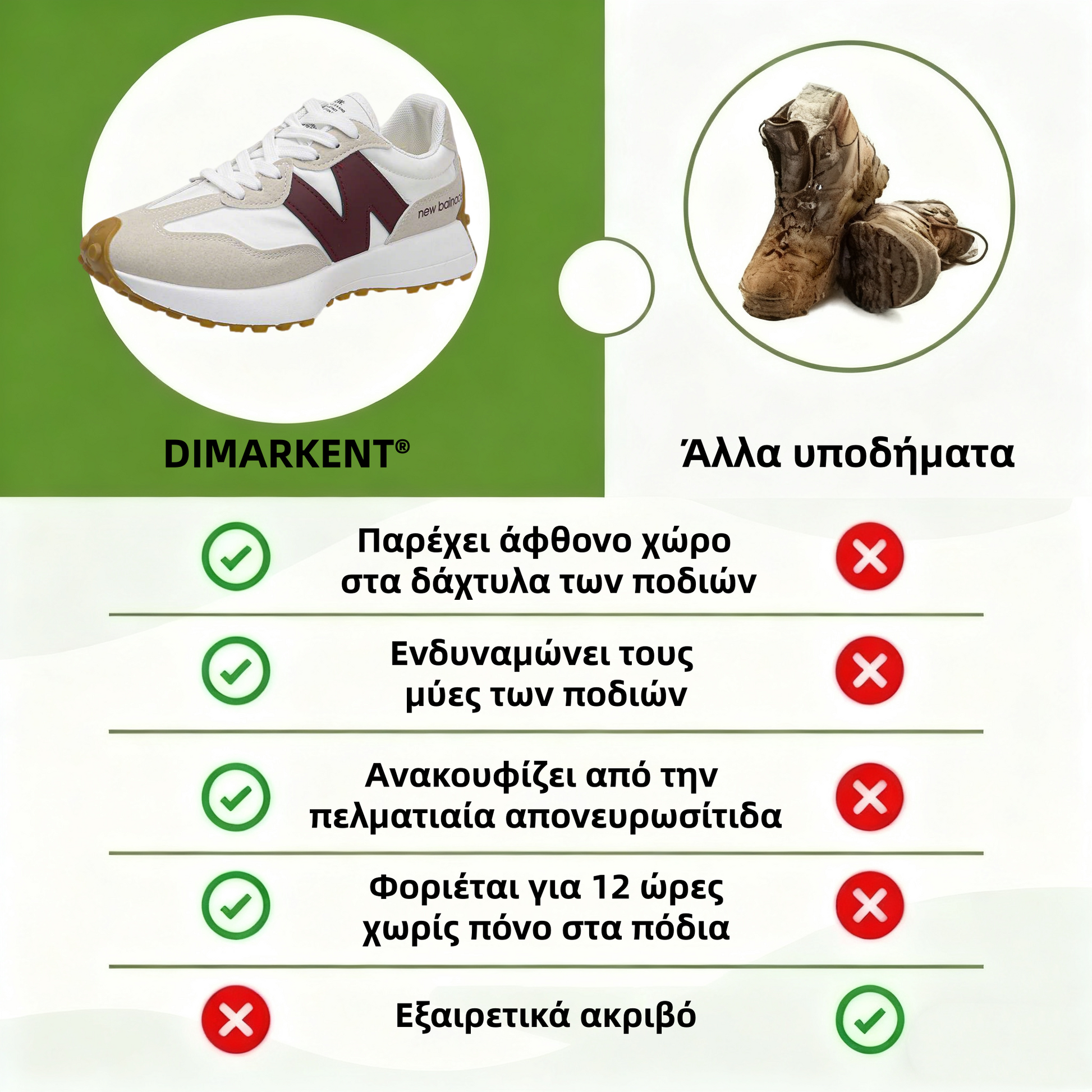 ⏰50% έκπτωση σήμερα👟Ανεπίσημα αθλητικά παπούτσια, ο σχεδιασμός με φαρδιά δάχτυλα μειώνει την πίεση στα πέλματα των ποδιών