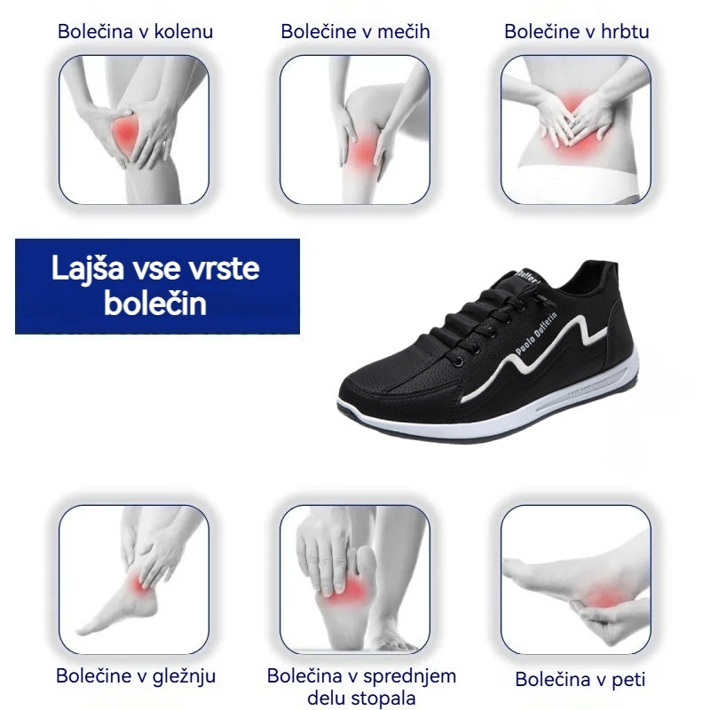 VERNOAN® – Ergonomsko oblikovani medicinski ortopedski čevlji, ki lajšajo bolečine v hrbtu, sklepih in nogah.