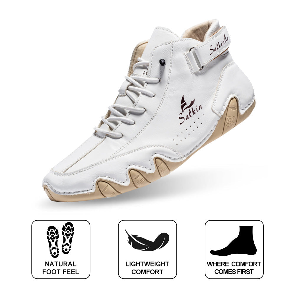 OrthoFit – Ergonomic Waterproof & Non-Slip Leather Barefoot Shoes