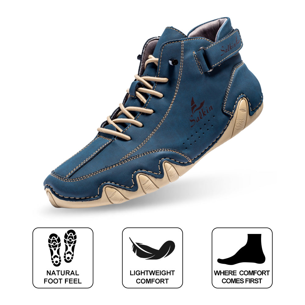 OrthoFit – Ergonomic Waterproof & Non-Slip Leather Barefoot Shoes