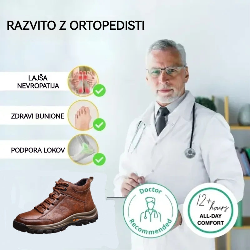 🔥70 % popusta danes za omejen čas - Udobna italijanska zimska obutev VERNOAN®. ✅ Nedrseča in topla. Ročno izdelana iz govejega usnja.