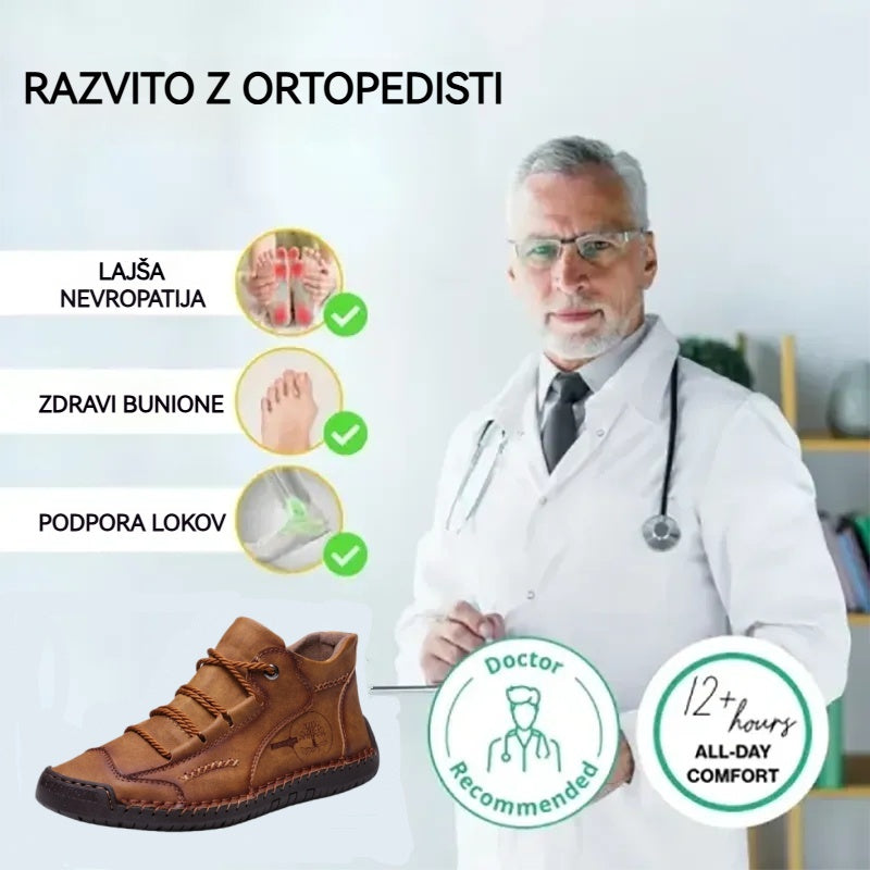 🔥Danes s 70 % popustom v omejenem času!⏰ - VERNOAN® nedrseči, topli pohodniški čevlji, znanstveno zasnovani ortopedski čevlji, ki učinkovito lajšajo bolečine v stopalih, hrbtu in kolenih!