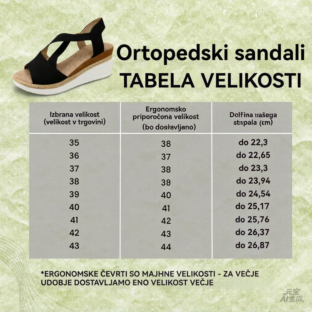 Udobni sandali VERNOAN® z nedrsečim podplatom – vrhunsko udobje – originalna oblika.