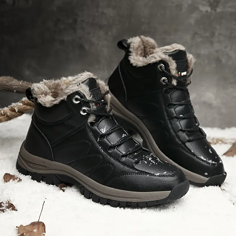 (🔥HOT SALE )Men's Snow Boots Winter Outdoor Hiking Boots