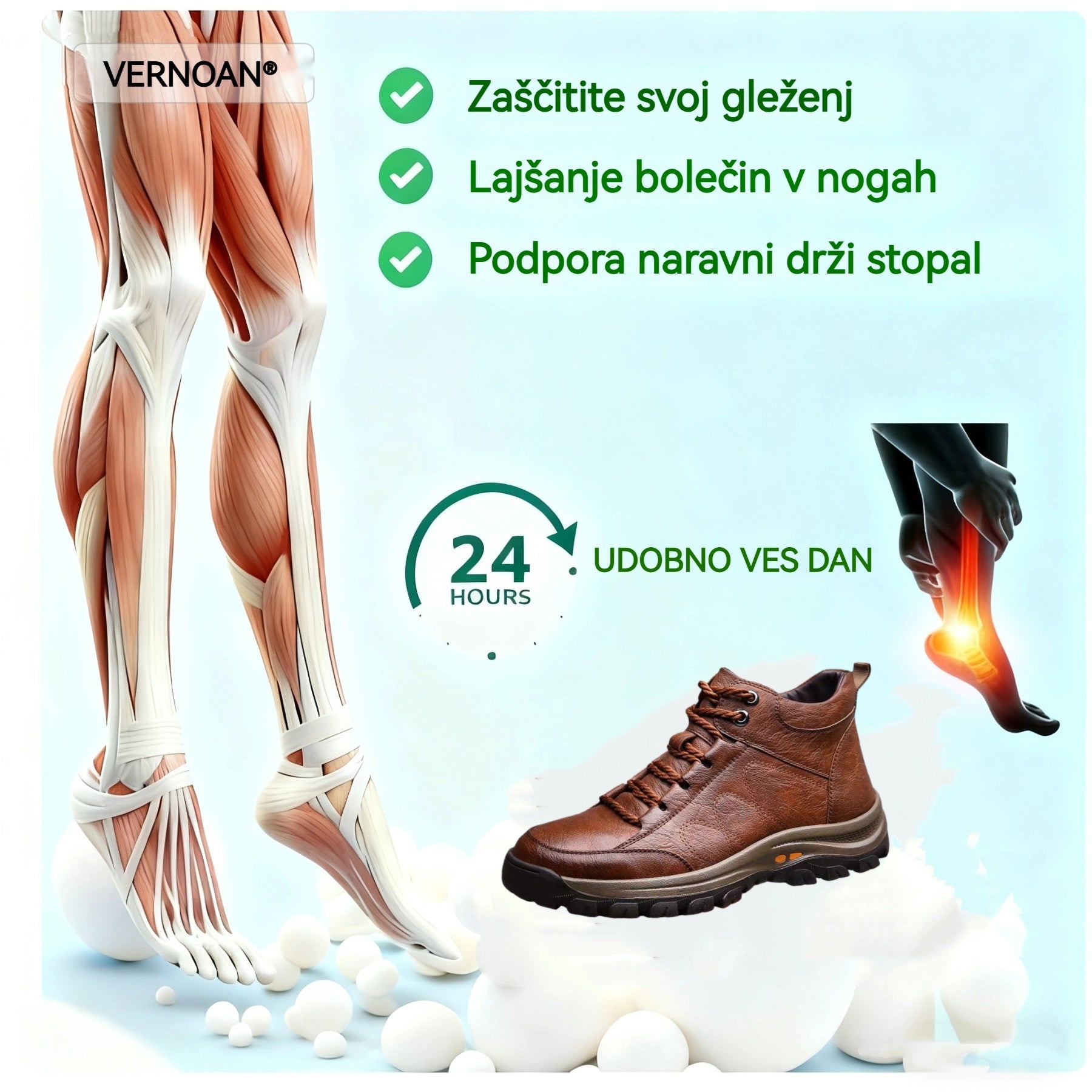 🔥70 % popusta danes za omejen čas - Udobna italijanska zimska obutev VERNOAN®. ✅ Nedrseča in topla. Ročno izdelana iz govejega usnja.