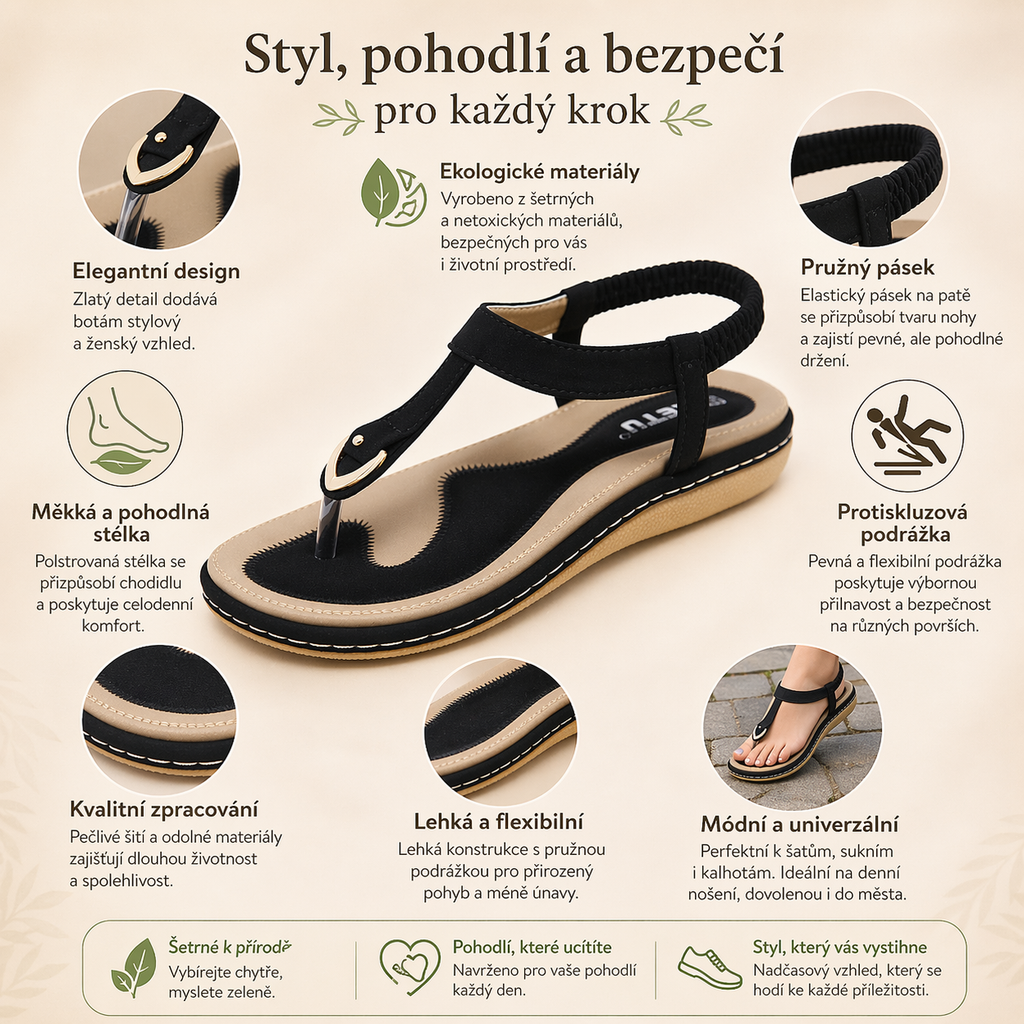 🎁Zadnji dan za izkoriščanje 50 % popusta! Ne zamudite priložnosti! ⏰Lajšajte bolečine v stopalih in fasciitis - Udobni sandali za prosti čas🔴