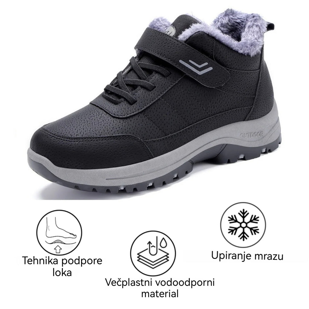 🔥50 % popust! Zimski ortopedski čevlji Vernoan® s podporo za stopalni lok in volneno podlogo. 🦶Poskrbite za udobje in toploto vaših stopal! (Unisex)