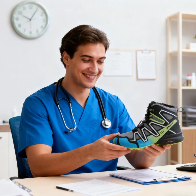 VERNOAN® | Zimska obutev za aktivnosti na prostem: Ergonomsko oblikovana za lajšanje bolečin v hrbtu, sklepih in stopalih.