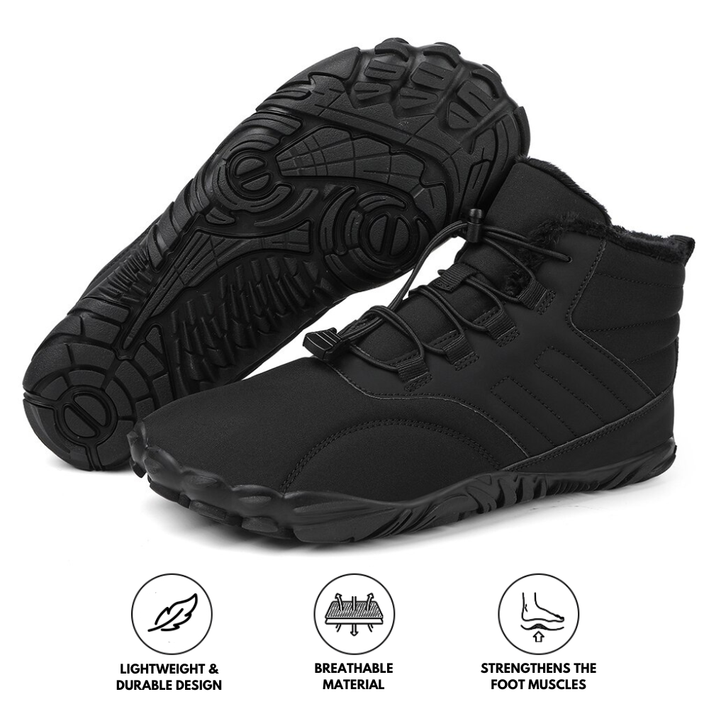 Winter Arch Support Non-Slip Waterproof Barefoot Shoes (Unisex)