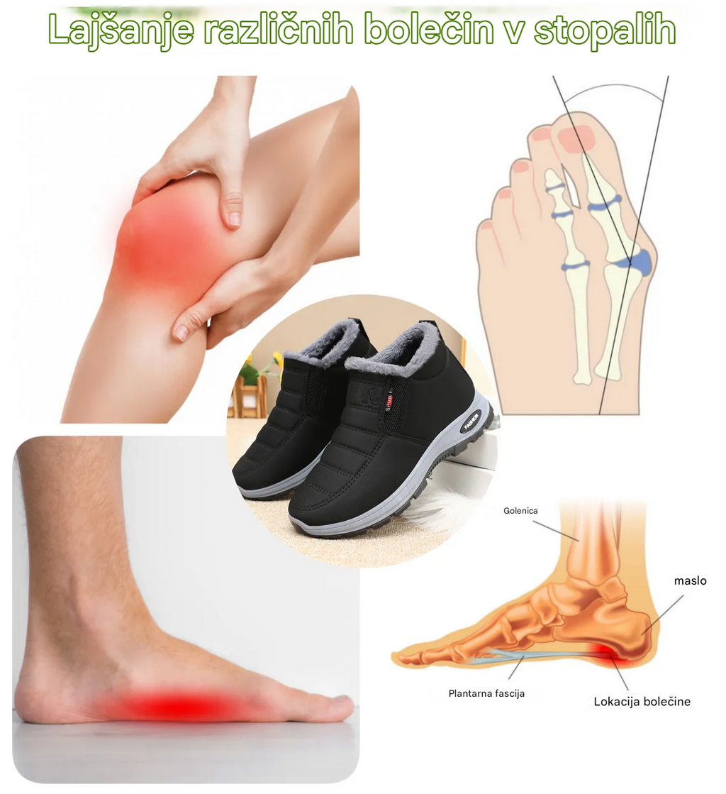 ⏰Samo danes! - VERNOAN® Snežni škornji, zimski čevlji, ki so nedrseči in topli. Na voljo so moške in ženske velikosti.