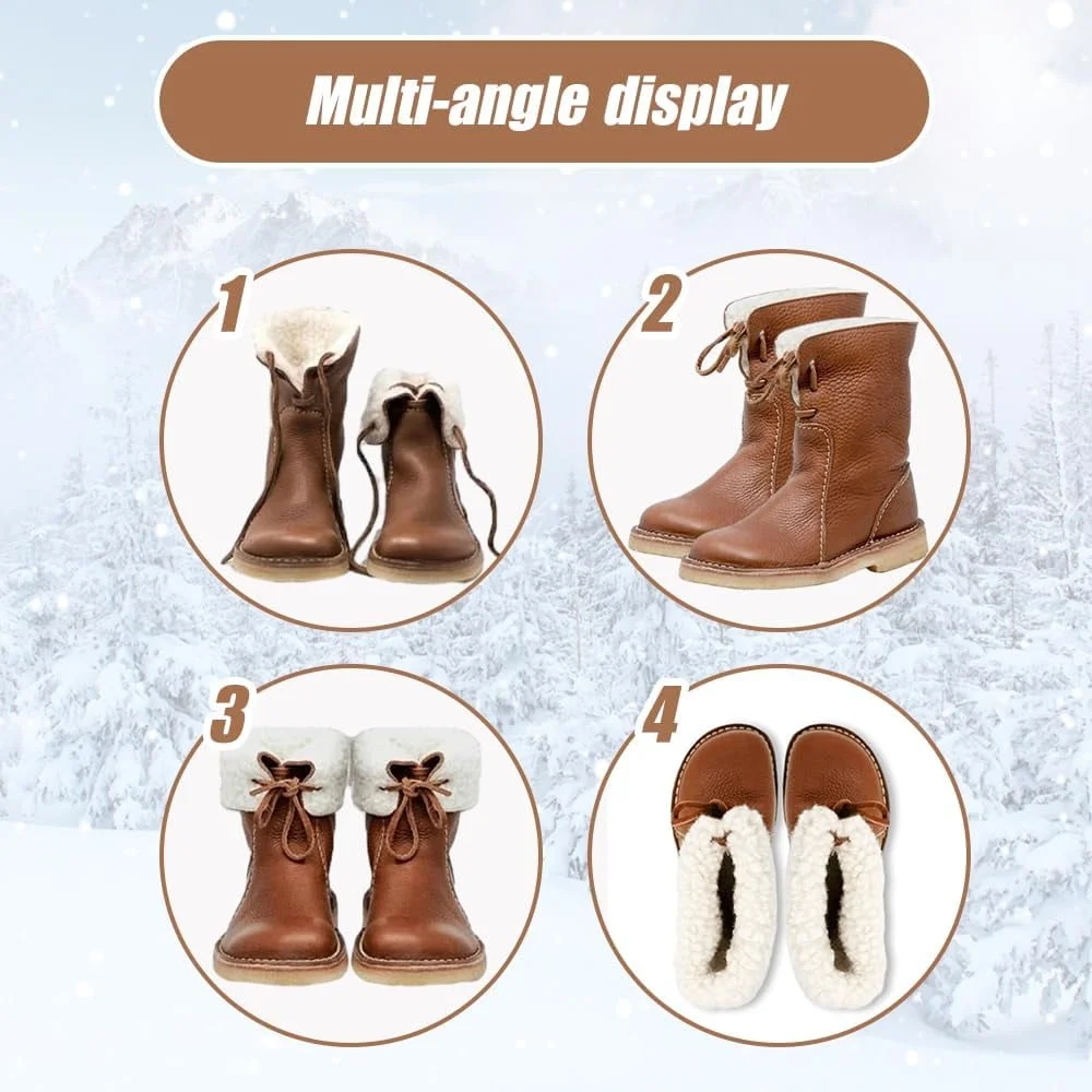 VERNOAN® nedrseči in topli zimski škornji | Ergonomsko oblikovani ortopedski čevlji, ki lajšajo bolečine v hrbtu, nogah in sklepih.