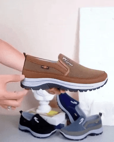 🔥50 % popusta danes - Ne zamudite! ⏰ Ergonomski casual ortopedski čevlji - lahki, zračni, udobni in nedrseči ✅ Podpora za stopalni lok - lajša bolečine v stopalih